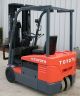 Toyota Model 7fbeu15 (2007) 3000lbs Capacity 3 Wheel Electric Forklift Forklifts photo 1