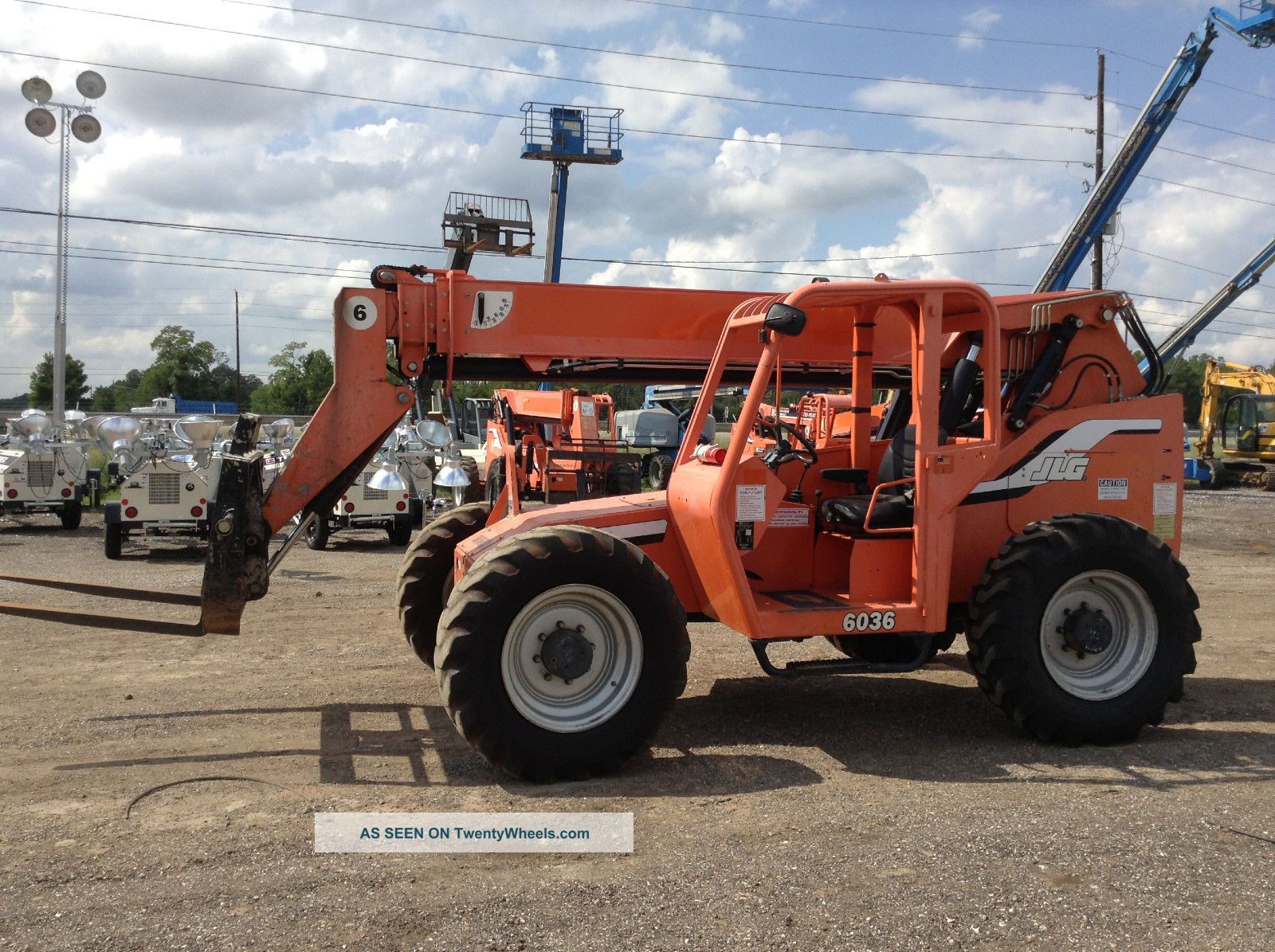 2006 Skytrak 6036 6000lb Telehandler Forklift Jlg Forklifts photo
