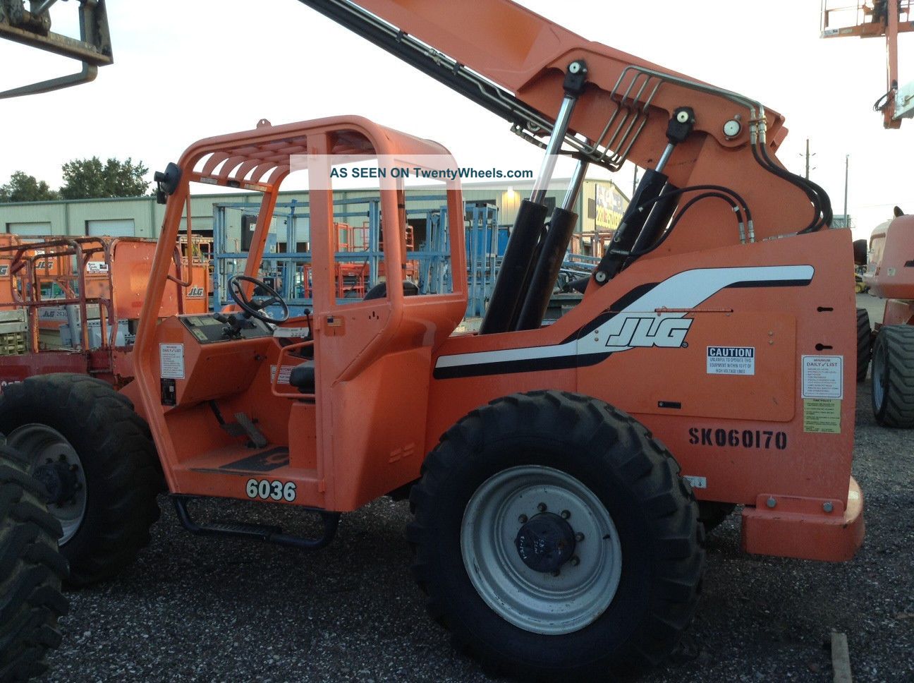 2006 Skytrak 6036 6000lb Telehandler Forklift Jlg
