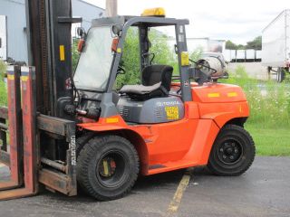 2007 Toyota 7fgu70.  15000 Lb Pneumatic Tire Forklift.  Lp Gas.  219 