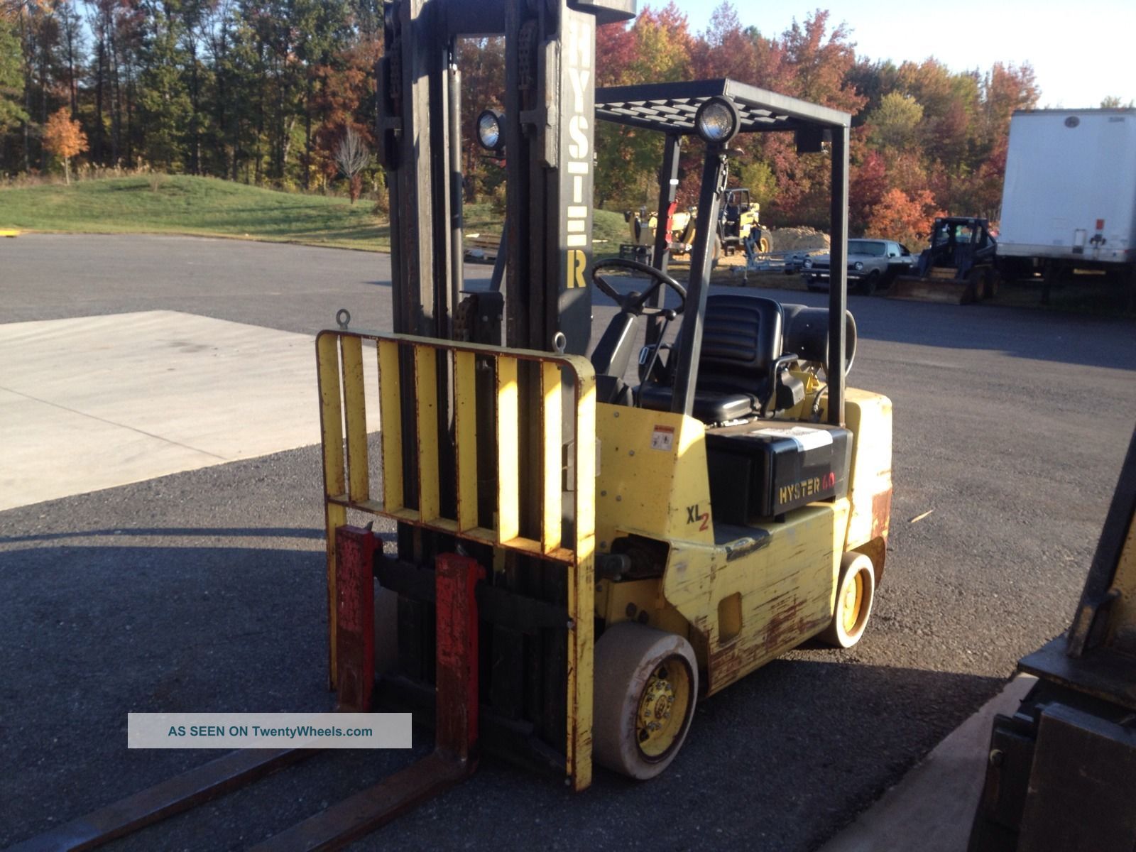 Hyster 6000 Lb Forklift Lp Non Marking Tires Forklifts photo