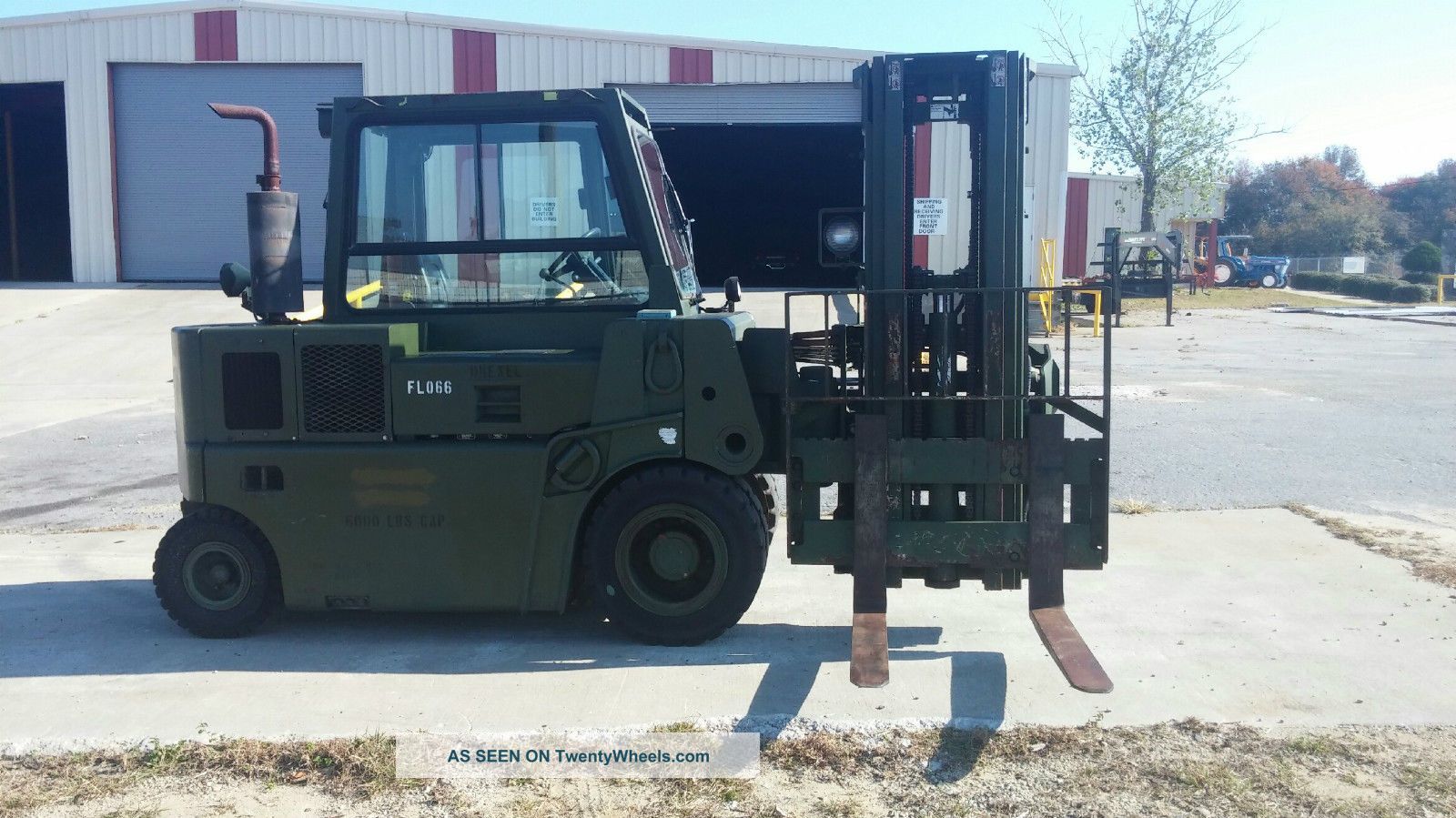 Drexel Swing Mast Forklift - R60sl - Wow. .  Look. . . Forklifts photo