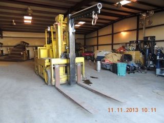 30,  000lbs Erickson E300 Riggers Forklift.  Rigger Forklift With Boom.  30,  000lb Lift photo