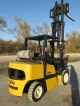 2006 Yale Glp080 Forklift Lift Truck Hilo Fork,  Pneumatic 8,  000lb Lift Hyster Forklifts photo 2