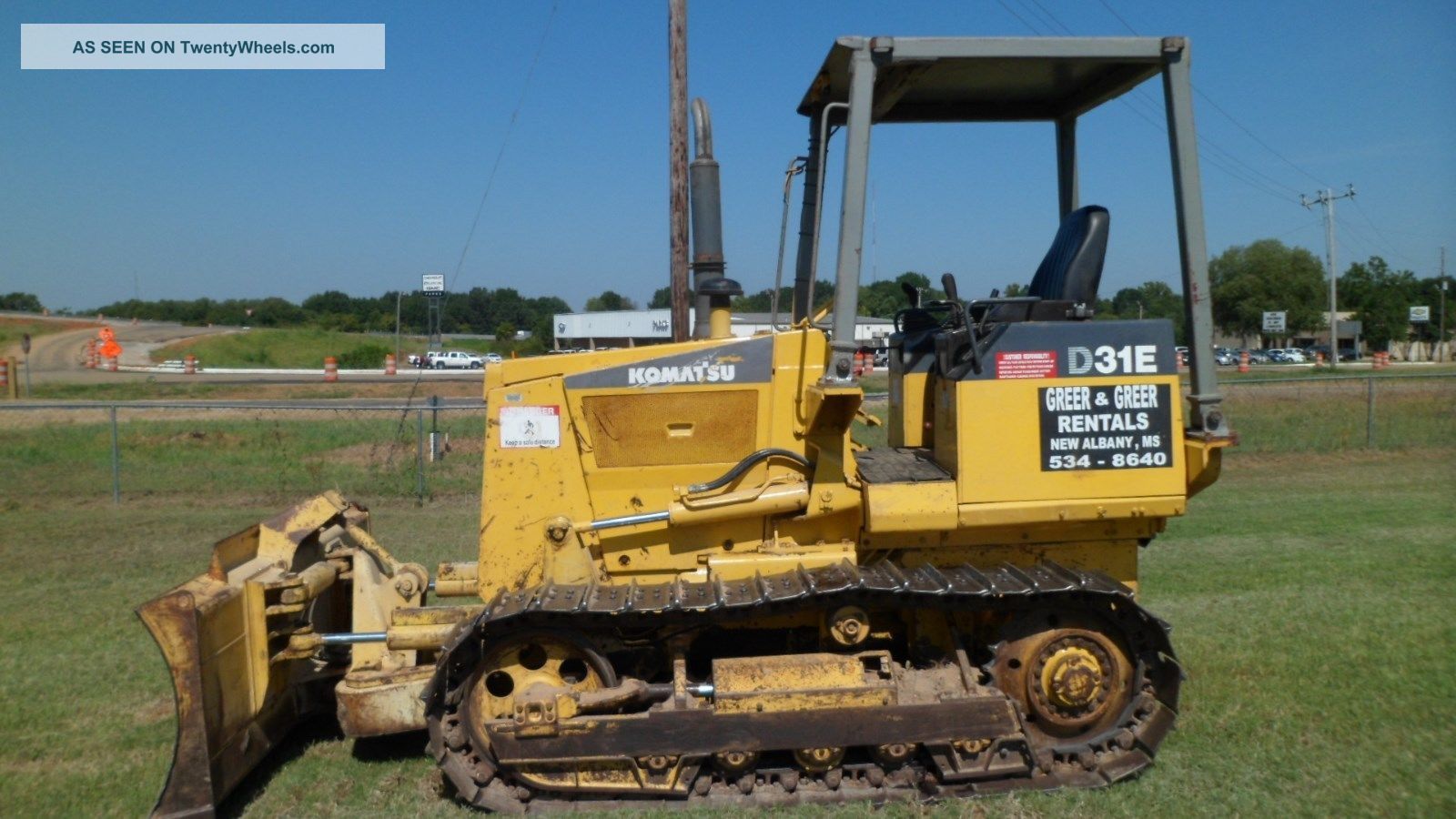 02 Komatsu D31e - 20 We Ship Nation - Wide Joy Stick Steer Crawler Dozers & Loaders photo