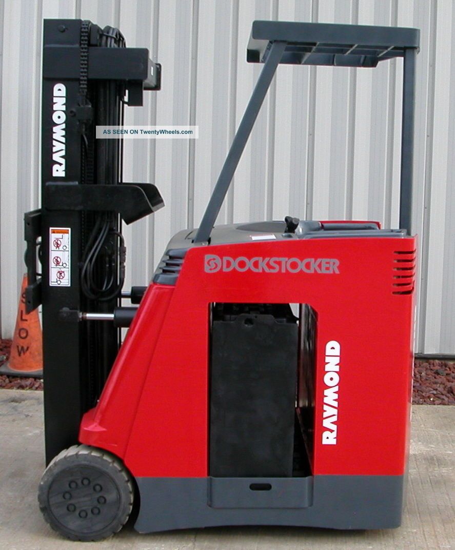 Raymond Model Dss350tt (2000) 3500lbs Capacity Electric Docker Forklift Forklifts photo