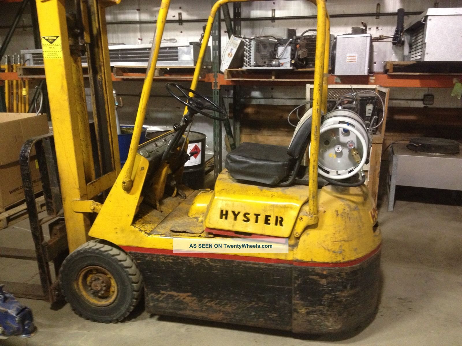 Hyster 3000 Lb Lp Fork Lift Forklifts photo