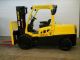 Hyster 12000 Lb Capacity Forklift Lift Truck Pneumatic Tire Triple Stage Diesel Forklifts photo 5