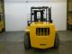 05 Yale 15500 Lb Cap.  Forklift Lift Truck Dual Pneumatic Tires Painted/serviced Forklifts photo 1