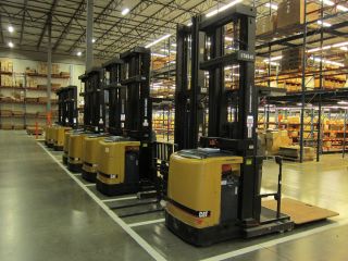 11 Electric Order Picker Forklifts photo