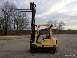 Hyster Forklift 3000,  Pneumatic Tires,  Side Shift, photo
