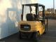 2000 Mitsubishi Fg20 4500lb Gas Pneumatic Tire Forklift Forklifts photo 1