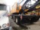 140 Ton P&h 9125 Truck Crane.  P&h 9125 Tc Crane.  P&h Lattice Boom Truck Crane Cranes photo 3