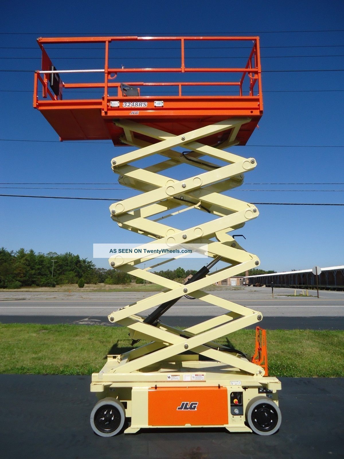 2012 Jlg 3248rs Scissorlift Scissor Lift Manlift Platform Aerial Skyjack Scissor & Boom Lifts photo