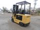 Caterpillar 2ec30,  6000,  6,  000 36v Electric Forklift,  (3) Stage Mast Forklifts photo 3