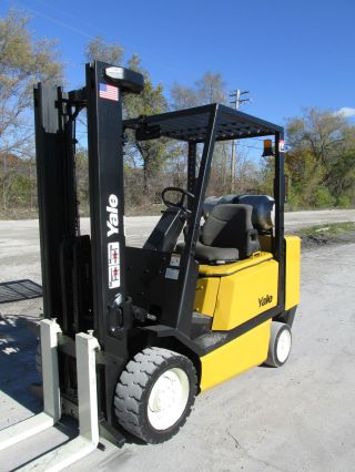 Yale Glc060 Forklift Lift Truck Hilo 6,  000lbs Hyster photo