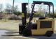Caterpillar Ec25ke,  5000,  5,  000 36v Electric Forklift,  (3) Stage Mast,  Spread Forklifts photo 5