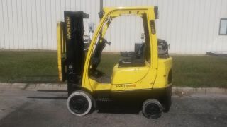 Hyster 5000 Forklift 3 Stage Mast Lp Sideshifter photo