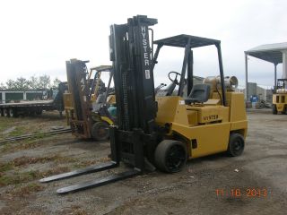 Hyster S80xl Triple Stage Forklift 8000 Lb photo