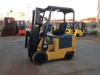 2007 Caterpillar Electric E5000 Ee Rated Forklift Lift Truck photo