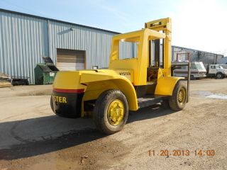 Hyster Model H300c,  30000,  30,  000 Pneumatic Tired Forklift,  Gas Powered photo