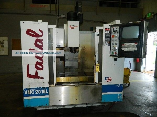 Vmc2016l Fadal Cnc Vertical Machining Center - Sam1002 Milling Machines photo