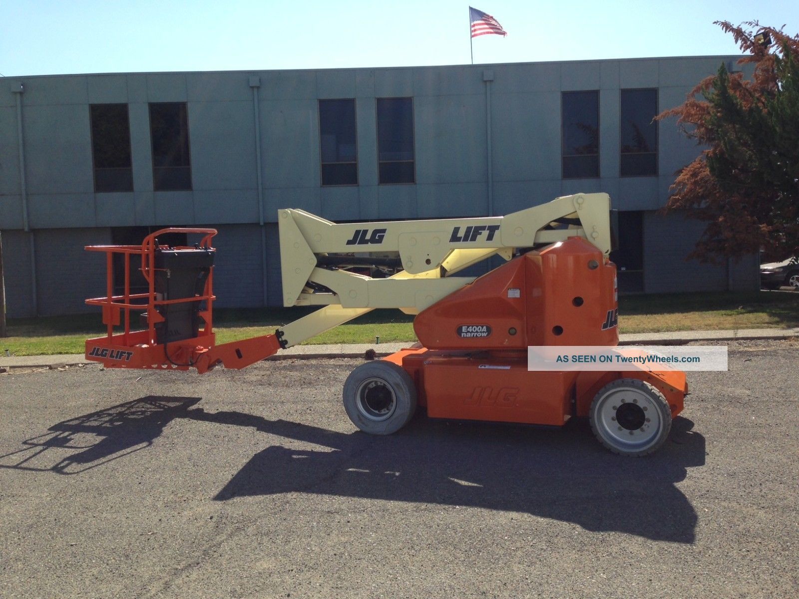 Jlg E400a Narrow Boomb Lift Scissor & Boom Lifts photo