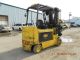 2004 Hyster E120xl3,  12,  000,  12000 Cushion Tired Electric Forklift,  Roll Clamp Forklifts photo 2