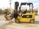 2004 Hyster E120xl3,  12,  000,  12000 Cushion Tired Electric Forklift,  Roll Clamp Forklifts photo 5