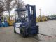 Komatsu 5000 Triple Stage/side Shift Pneumatic Forklift Forklifts photo 2