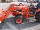 2004 Kubota B7800 Compact Tractor With Front Loader Bucket 4x4 Tractors photo 2