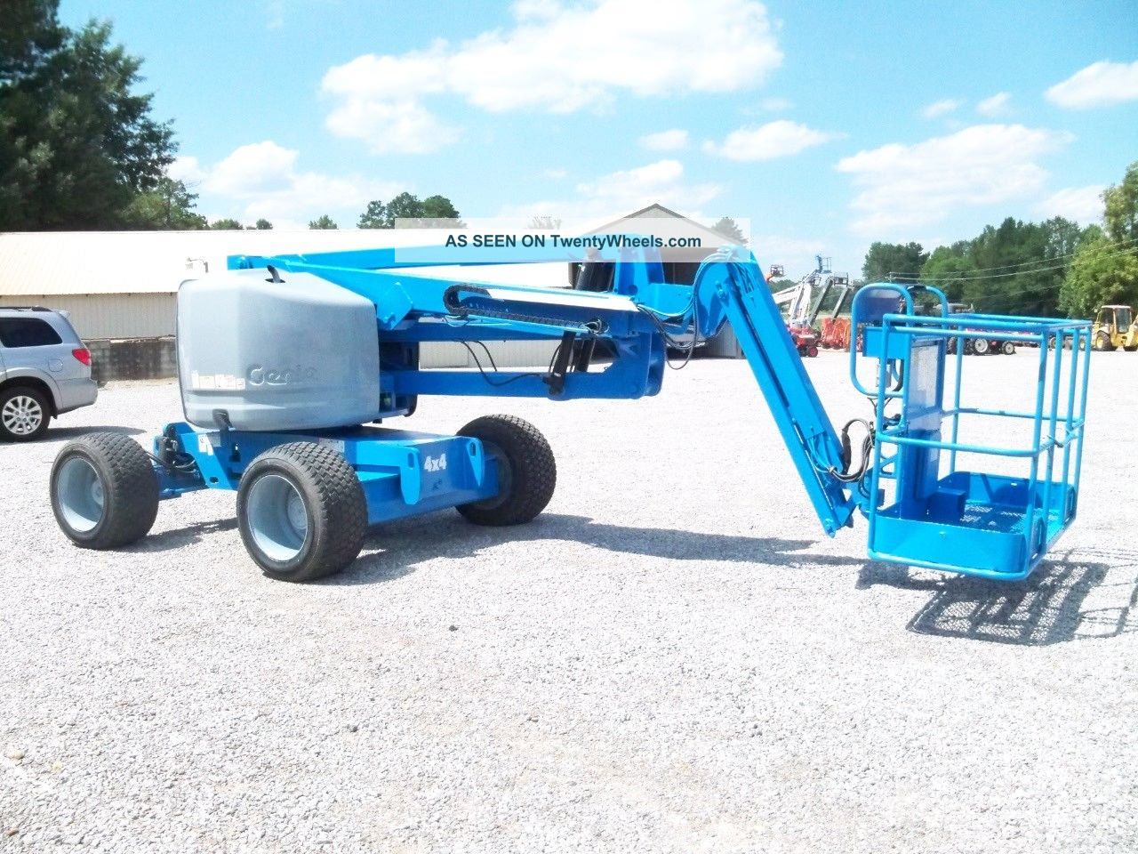 2006 Genie Z45/25j Boom Lift 45 ' Articulating 4 ' Jib Diesel Engine