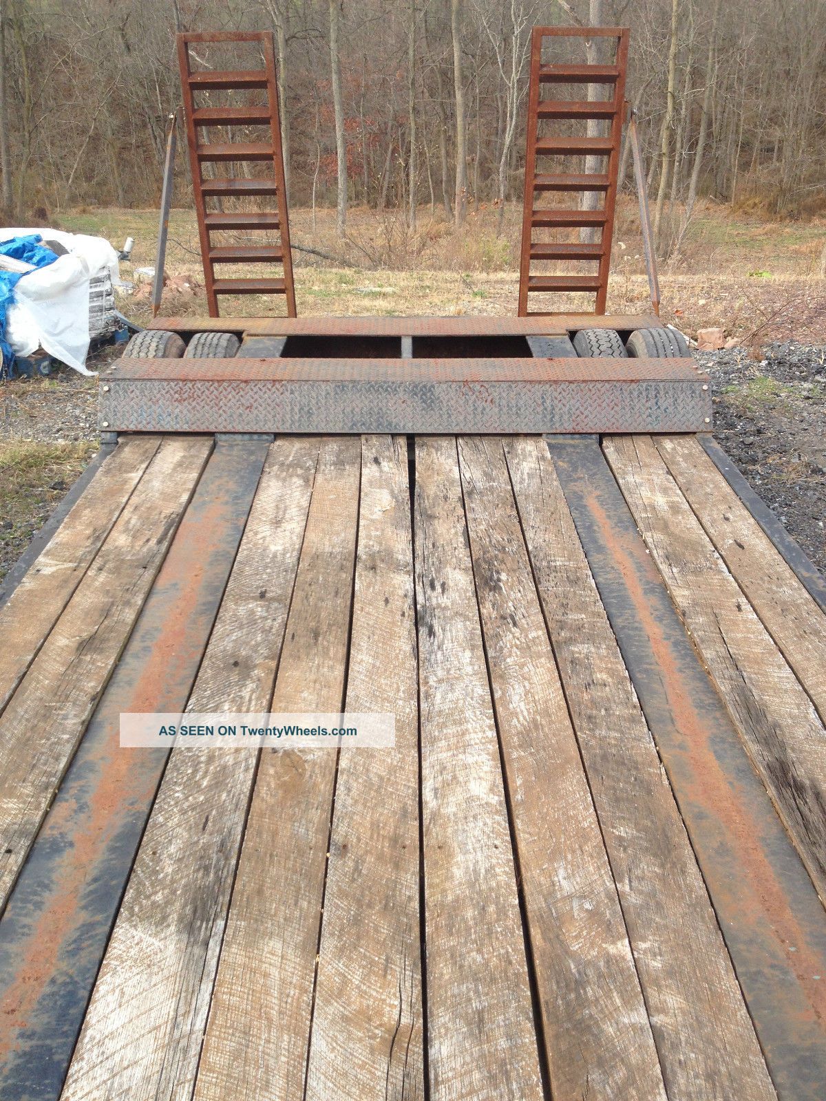 Vintage 1960 Lacrosse Lowboy Trailer