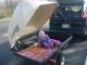 \\// Reese Backpacker Utility Trailer \\// Pull W/ Car Or Motorcycle Trailers photo 4