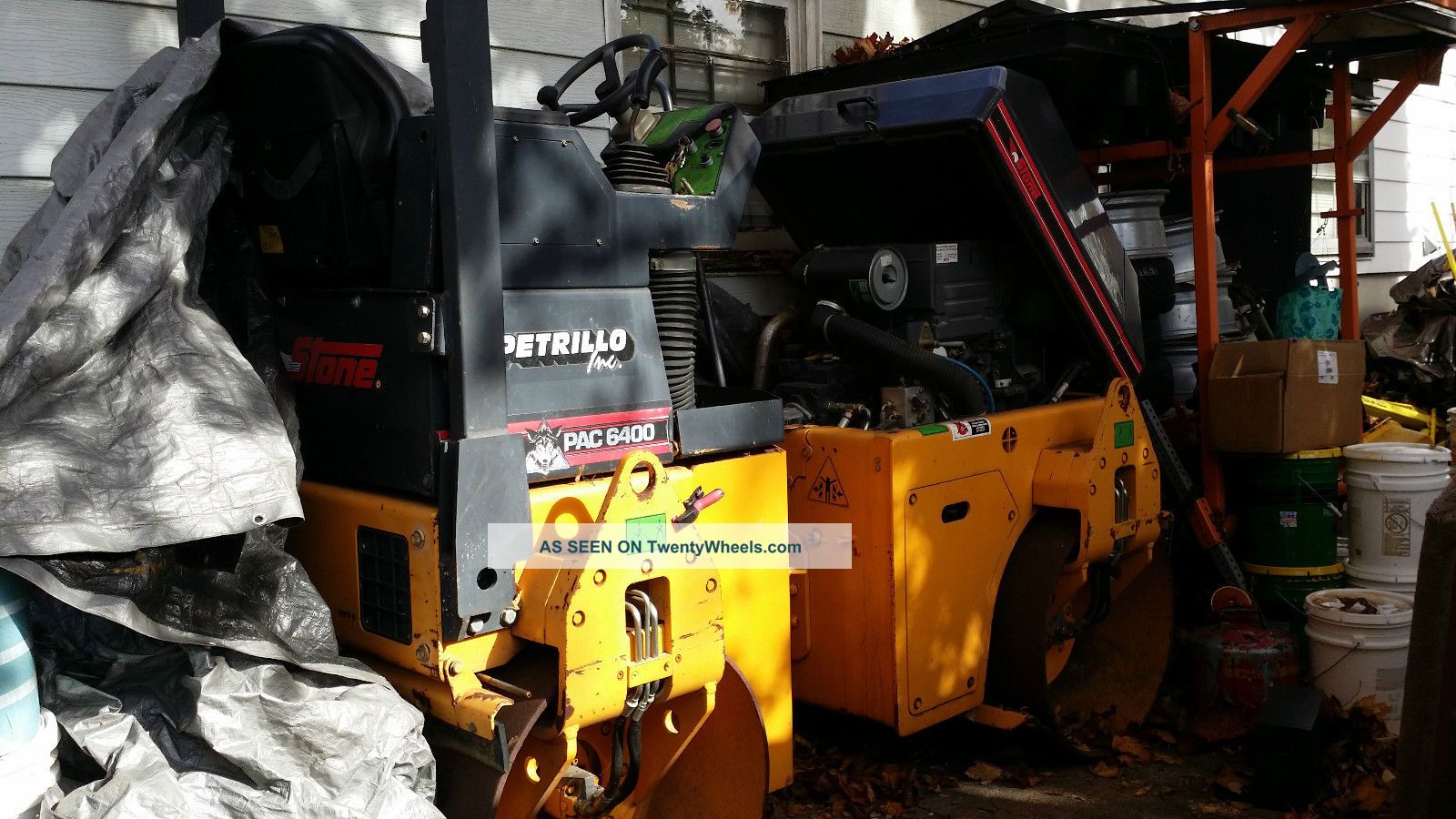 Stone Roller Compactors & Rollers - Riding photo