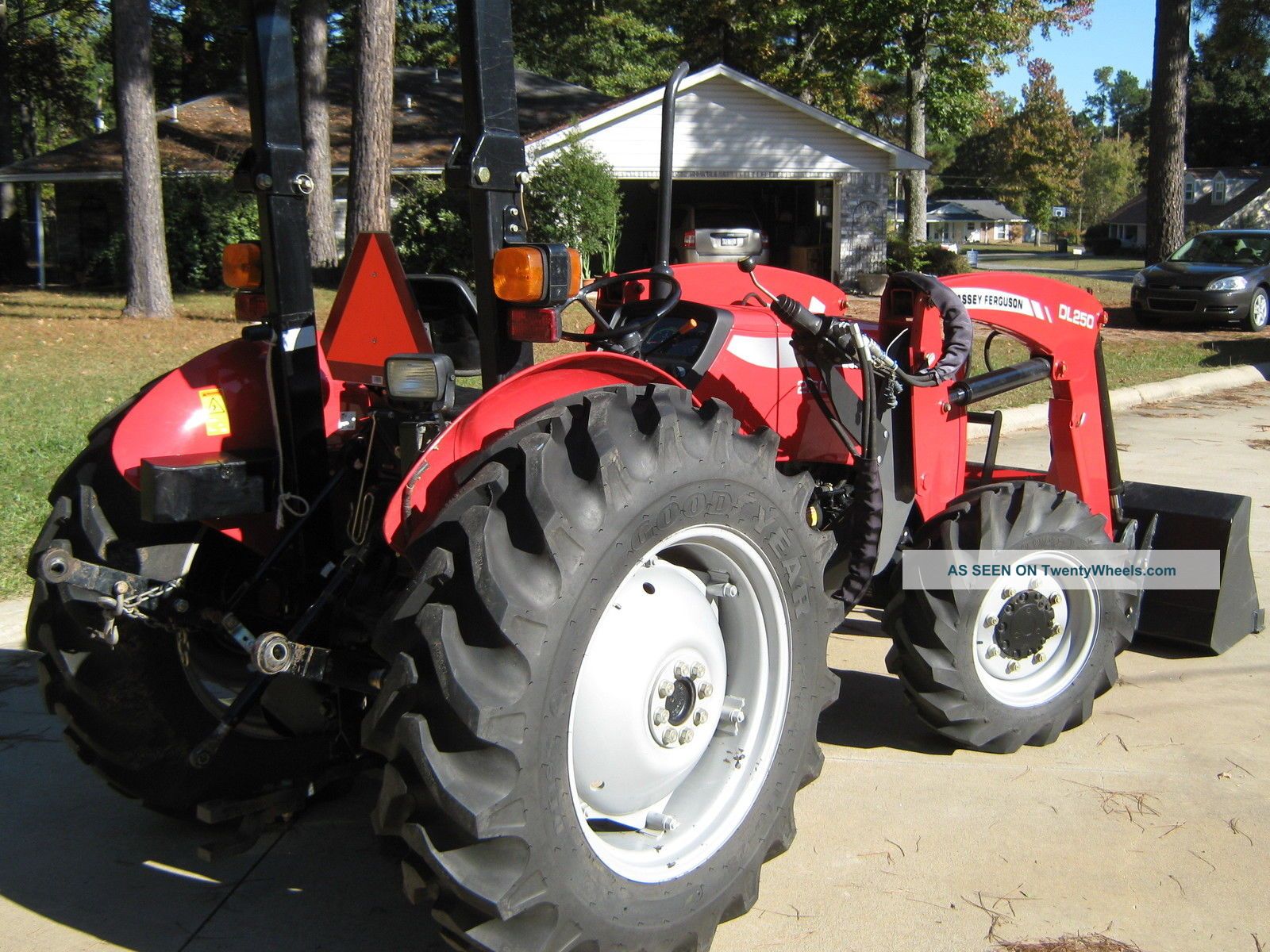 Massey Ferguson 2605 4wd Tractor Dl250 Loader 90 Hrs Farm