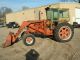 1955 Ji Case 400 Model 411 With Ji Case Hydraulic Loader Cab Tractor Tractors photo 2