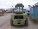 Clark C500y - 155 Propane Powered Forklift 13500 Capacity Dual Wheels Forklifts photo 2