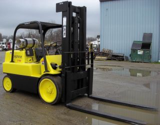 Hyster S150a,  15,  000,  15000 Cushion Tired Forklift,  W/ Automatic Transmission photo