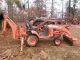 Kubota Bx24d Compact Diesel 4x4 Power Steering Tractor With Loader And Backhoe Tractors photo 9