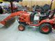 Kubota Bx24d Compact Diesel 4x4 Power Steering Tractor With Loader And Backhoe Tractors photo 1