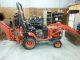 Kubota Bx24d Compact Diesel 4x4 Power Steering Tractor With Loader And Backhoe Tractors photo 3