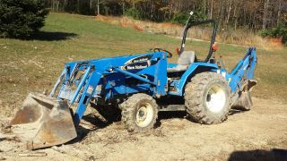 2006 Holland Tc30 Tractor W/loader And Backhoe photo