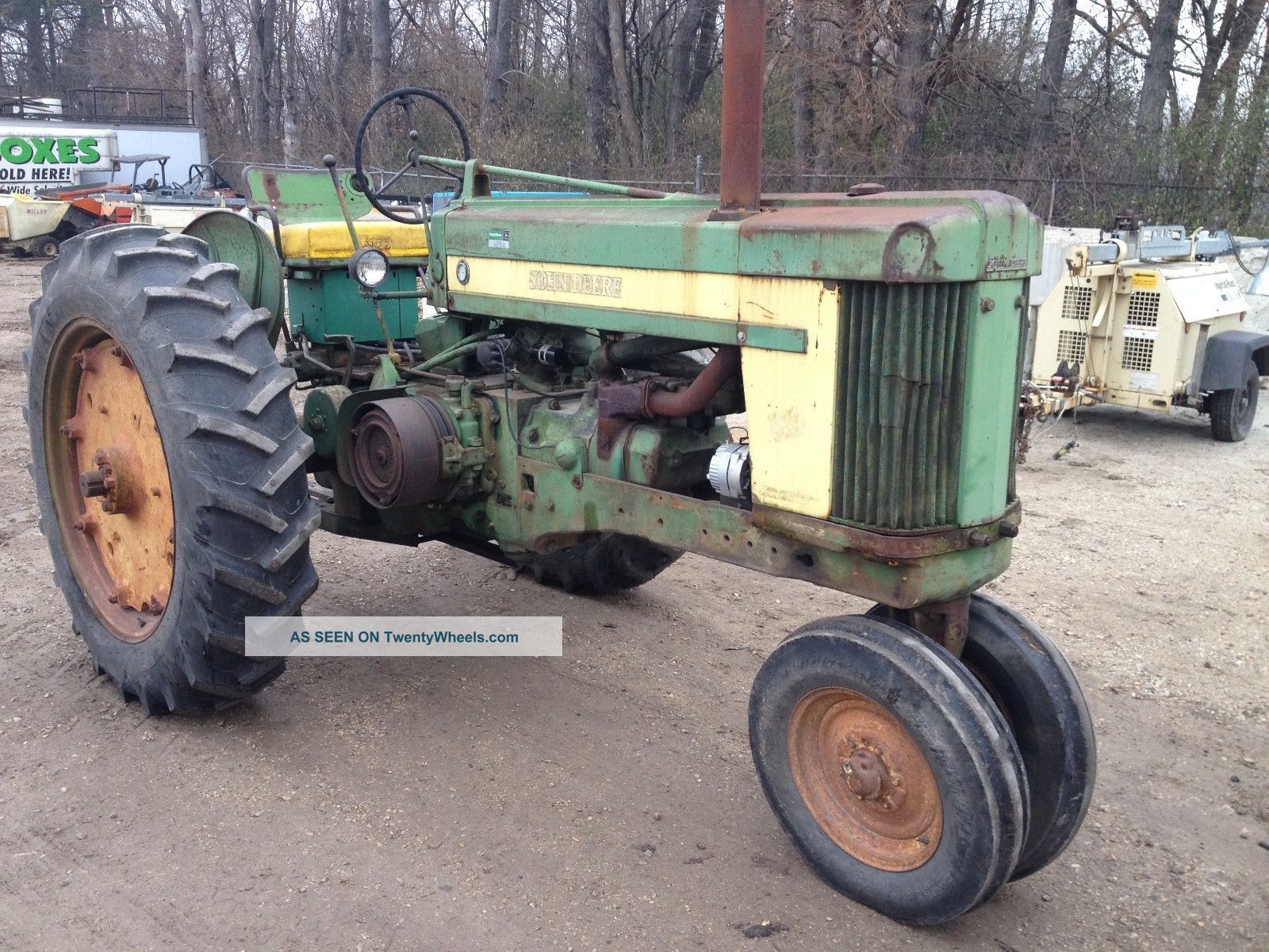 John Deere 60 Power Steering 1956