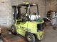 Clark Gpx25e Forklift,  Lp Gas,  Pneumatic Tires Forklifts photo 1