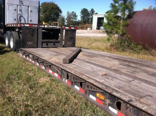rgn trailer trailers heavy equipment enlarge