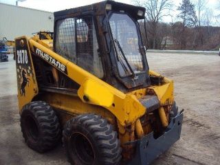 2000 Mustang 2070 Skid Steer Loader Parts Or Fix Cab/heat photo