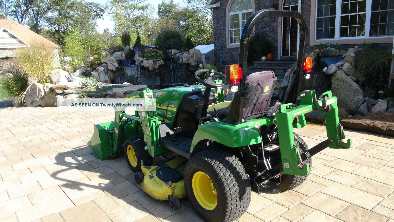 John Deere 2305 4x4 Diesel Tractor Loader 54 " Mower W/weight Bucket