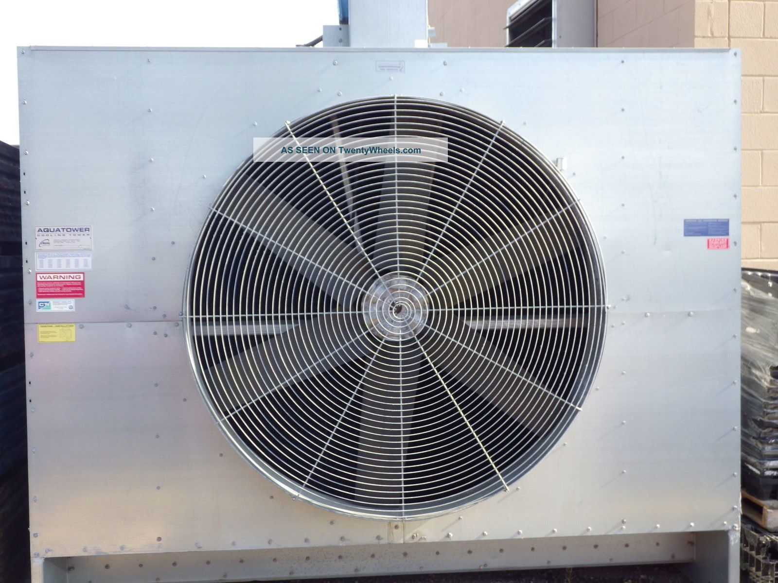 Marley Aquatower Single Cell Cooling Tower,  Model 496b Heating & Cooling Equipment photo