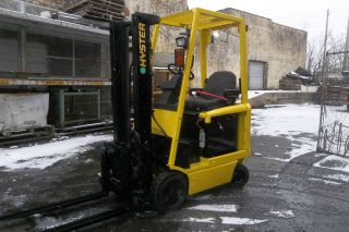 Hyster Electric Forklift 3000 Lbs E30xm 36 Volt photo